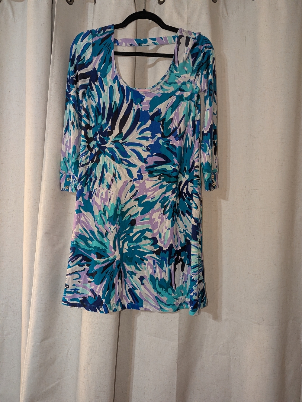 Lilly Pulitzer Comfy Casual Dress Beach Vibes XS